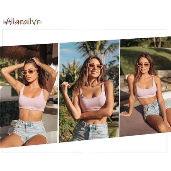 Rectangle Sunglasses for Women 90s Retro Trendy Y2K Classical main image 5